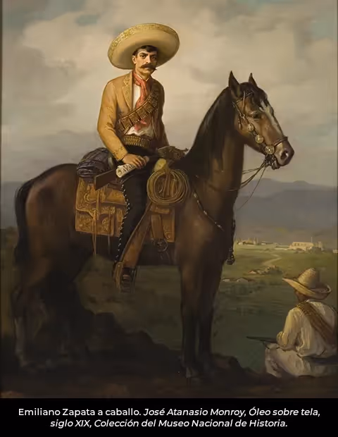 Pintura de Emiliano Zapata